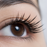 woman with anime lash extensions
