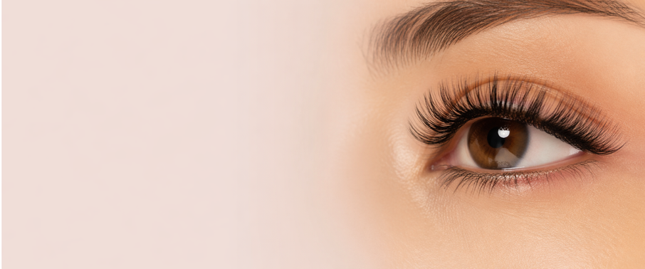 Close of of a womans eye