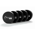 Set of flutterstop containers with 'Prolong flutterstop' branding on a white background