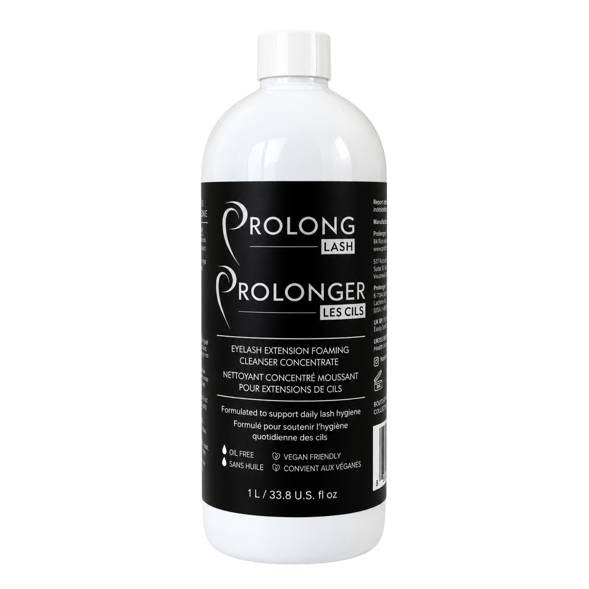 Professional Eyelash Extension Cleanser Concentrate 1 Litre