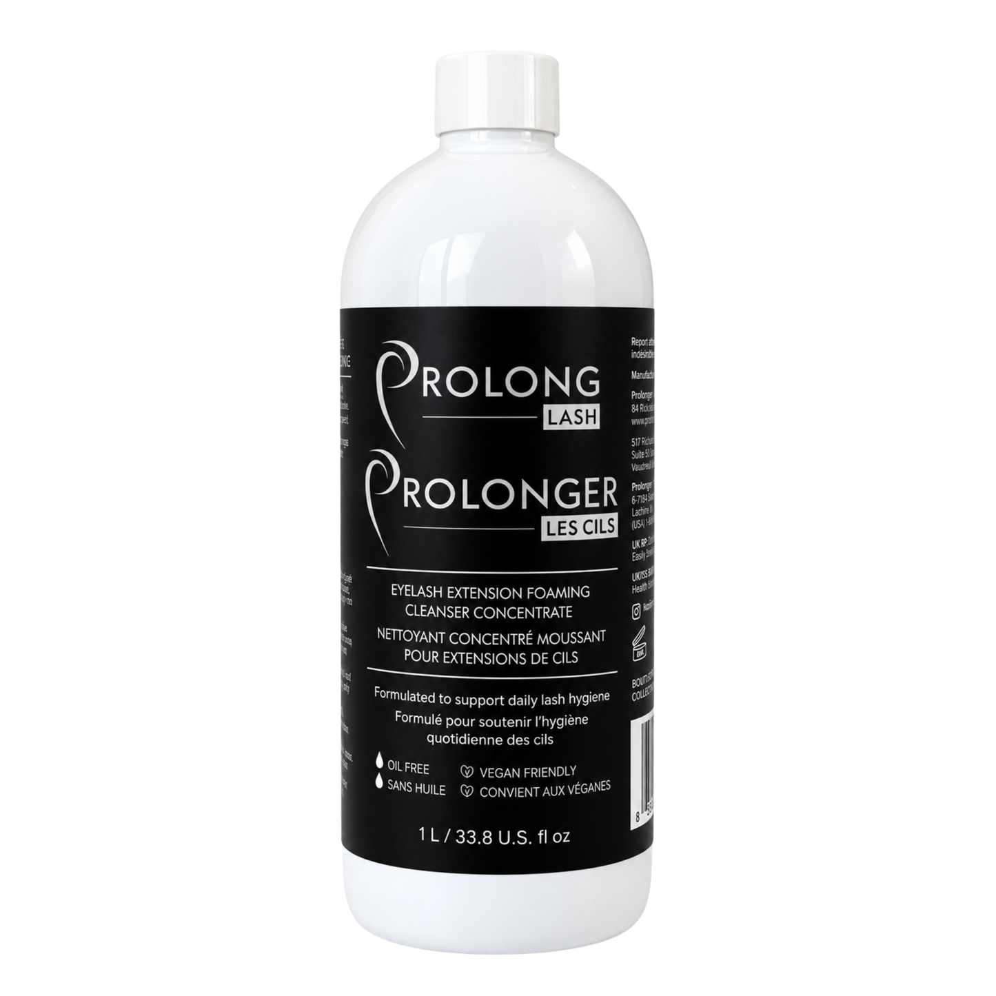 Professional Eyelash Extension Cleanser Concentrate 1 Litre