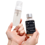100ml eyelash extension cleanser concentrate a diluted cleanser in a 60ml clear foaming pump